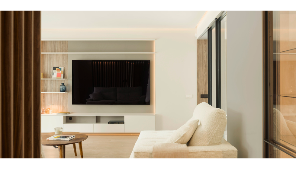 Proyecto realizado por Mas Millet con mobiliario a medida de tegar