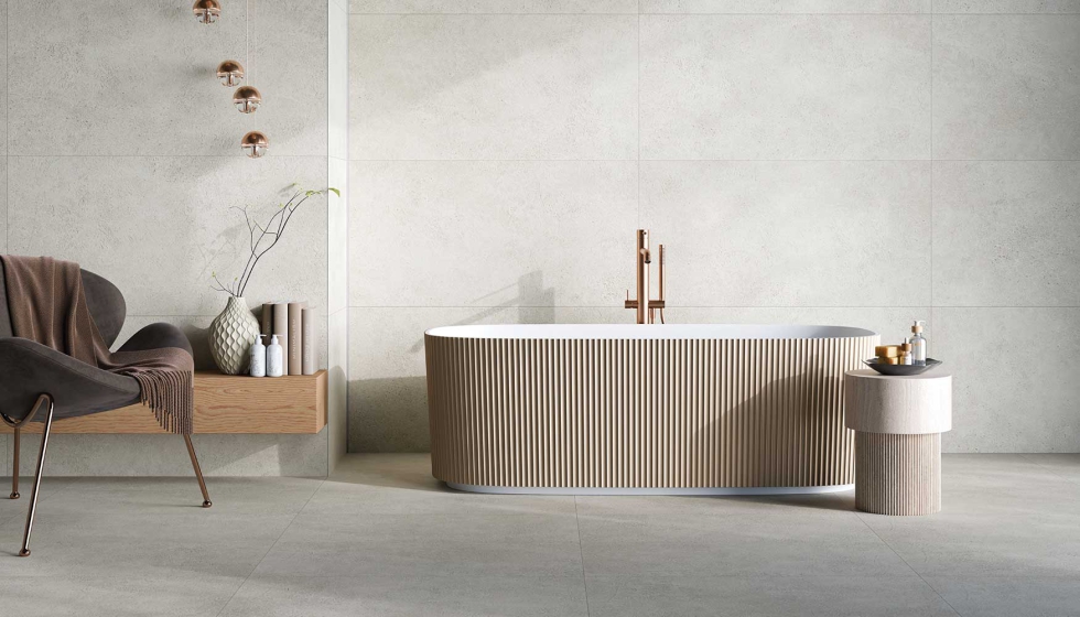 Resistentes a la humedad y de f�cil limpieza, los paneles Modee se combina con dise�os id�nticos de suelos Arbiton para crear entornos unificados...