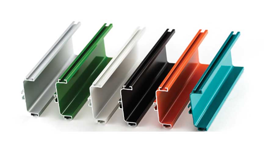 Perfiles de aluminio anodizado en varios colores...