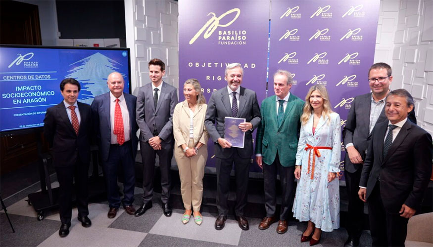 Presentaci�n del informe sobre el impacto econ�mico y social de los centros de datos en Arag�n