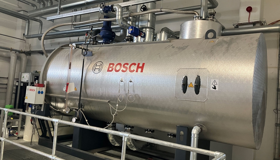La caldera Bosch ELSB asegura un suministro de vapor de alta calidad, estable y regulado electrnicamente...