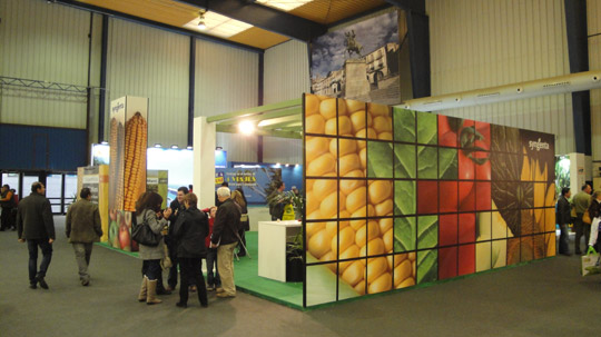 El stand de Syngenta fue uno de los ms animados de Agroexpo 2012