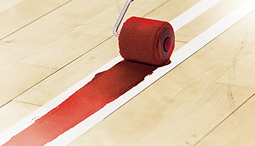 Bona SuperSport Line Paint no forma ningn tipo de piel y permite retirar la cinta adhesiva cuando ms convenga a lo largo del proceso...