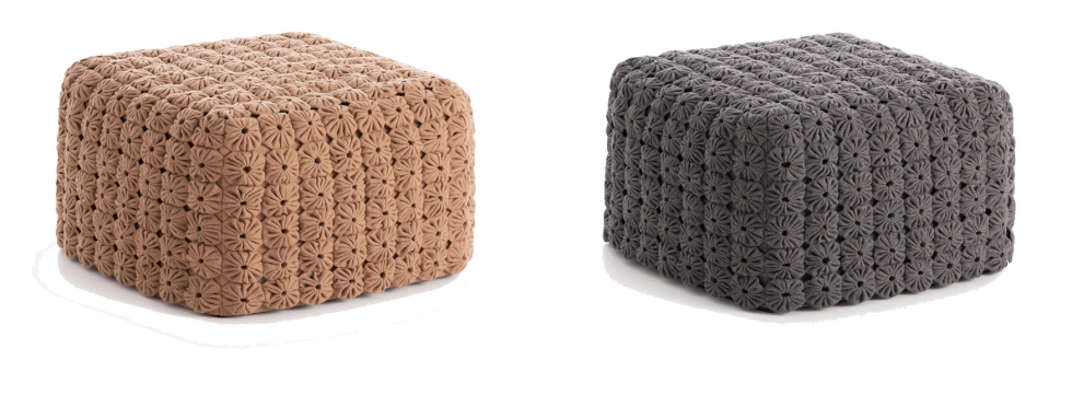 Puf color camel. Puf color antracita