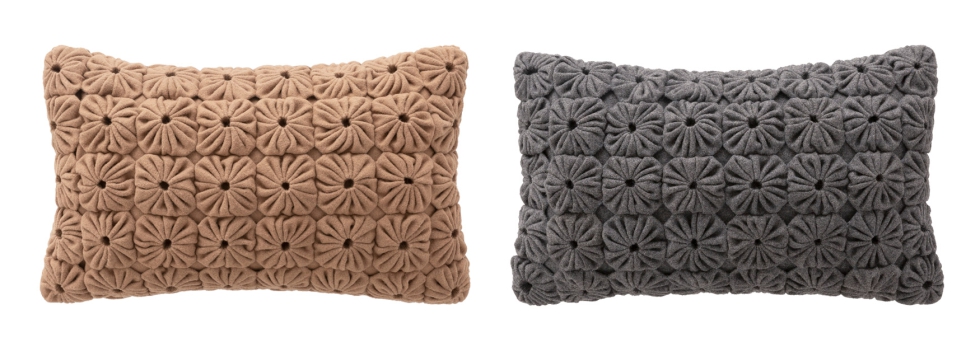 Cojin color camel. Cojn color antracita