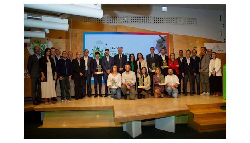 Ganadores de la II edici�n de los premios Saint-Gobain