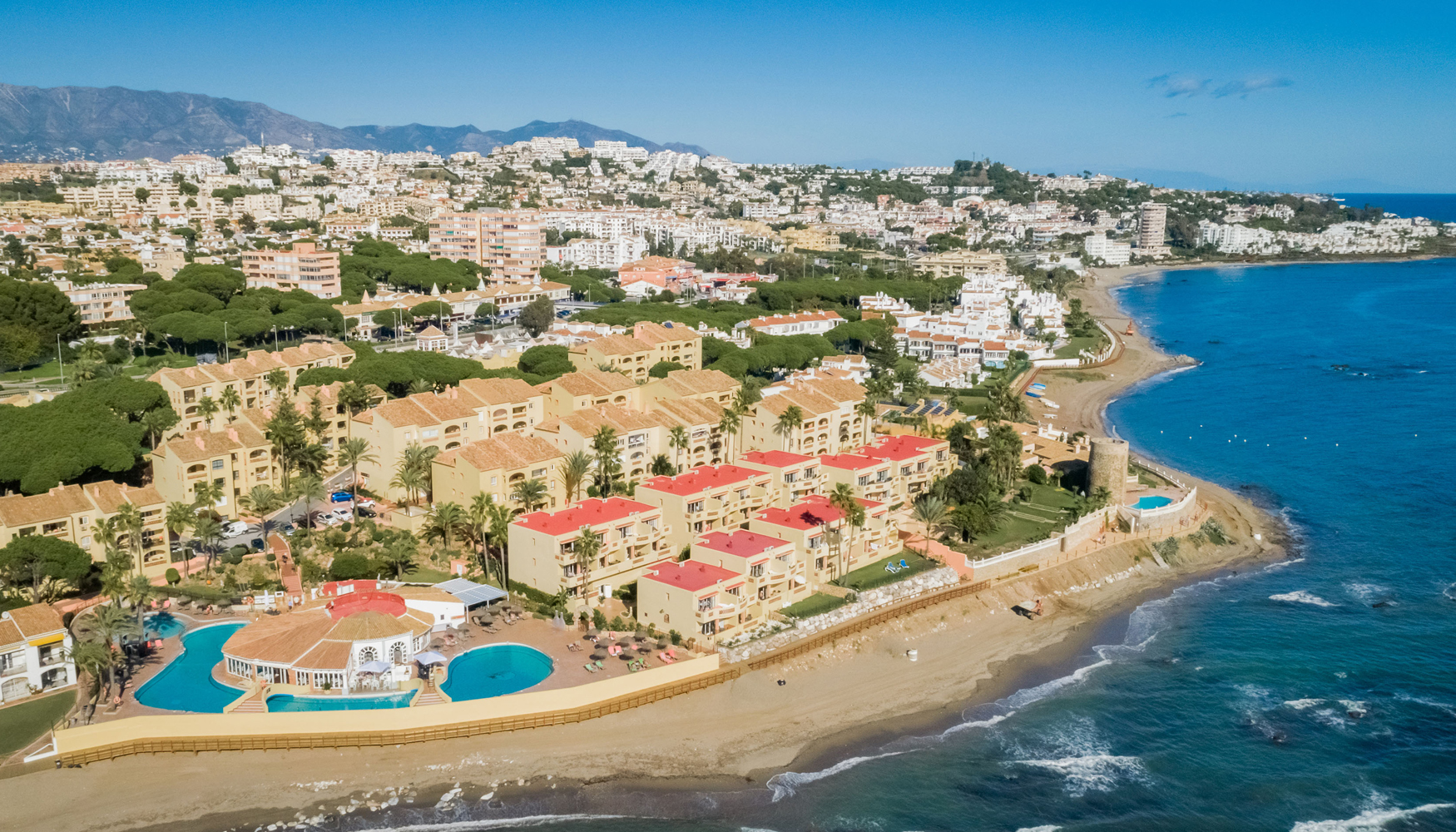 Vista a�rea de Do�a Lola MacDonald Resort