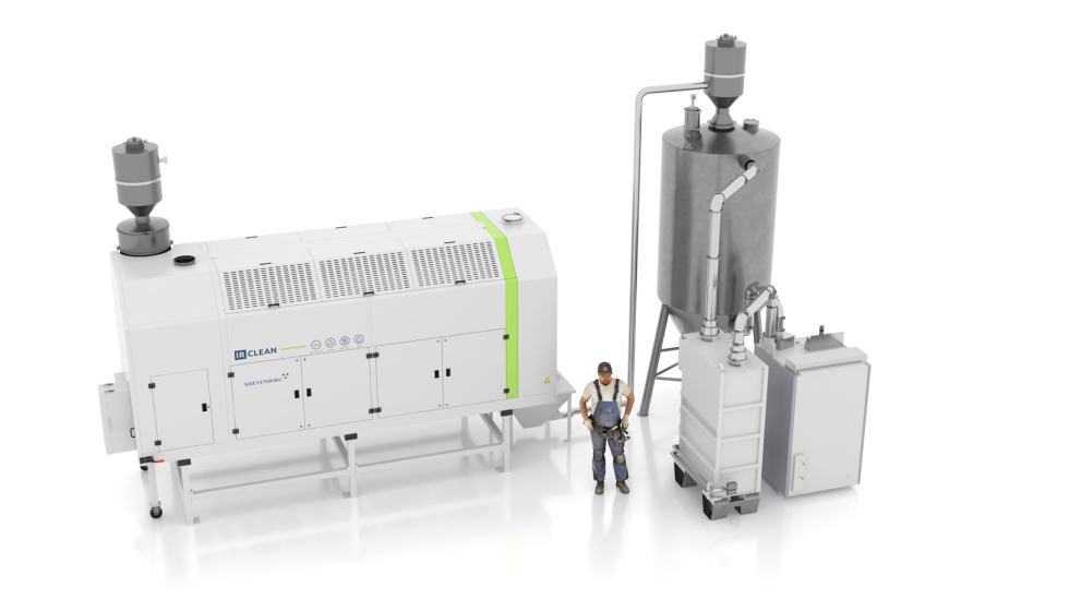 IR-Clean+ con aprobacin FDA/EFSA (IRD + solucin de secado para la descontaminacin de rPET)