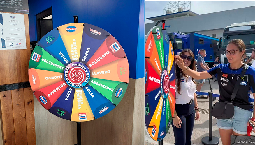�Ruleta Loca� de Tamoil se desarrolla en diferentes estaciones de servicio de la red de la compa��a en Espa�a y ofrece a los clientes la posibilidad...