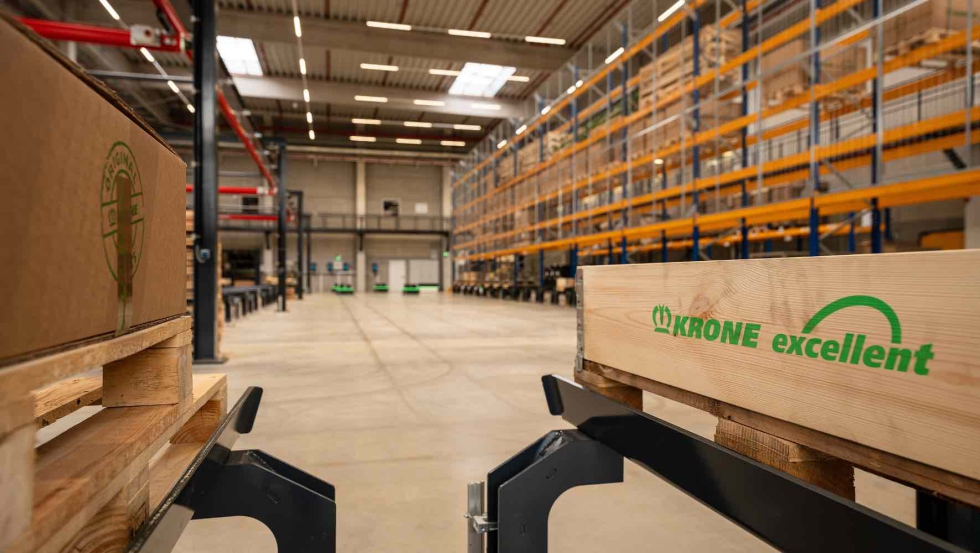 El nuevo almac�n de recambios ofrece un elevado nivel de robotizaci�n