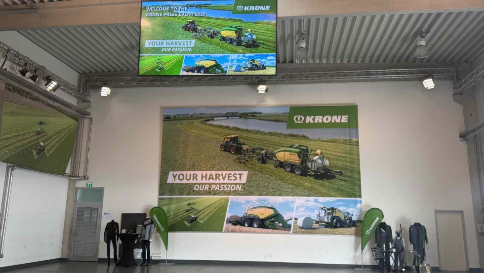 'Your harvest, our passi�n', lema de la edici�n de 2025 de los Press Days de Krone