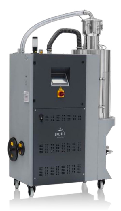 sCOMPACT - Secador compacto con transporte integrado