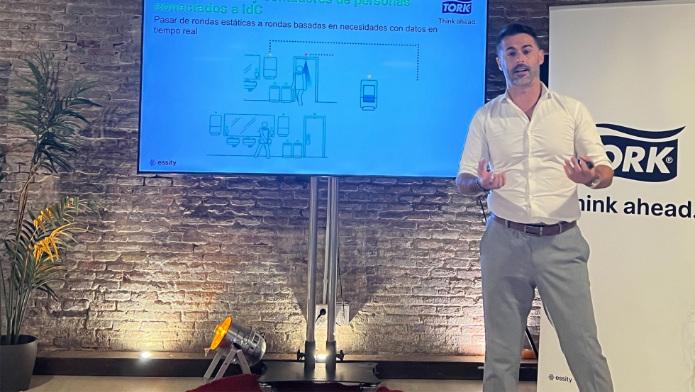 Luis Rebelo, Key Account manager Tork Solutions Iberia