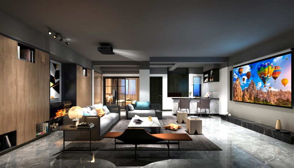 el EH-LS9000 B/W es un proyector de alta gama con una resoluci�n 4k