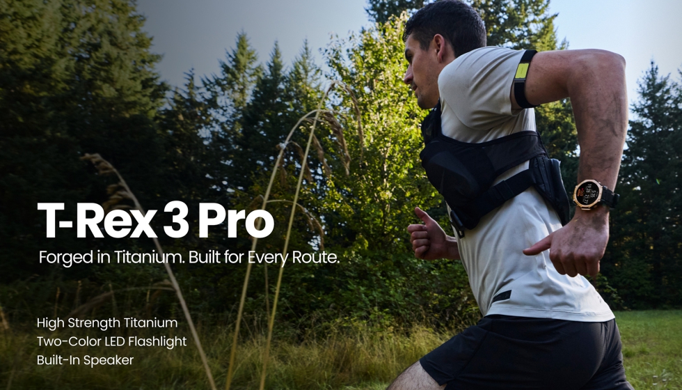 Foto de El nuevo Amazfit T-Rex 3 Pro aterriza en Europa para revolucionar el outdoor