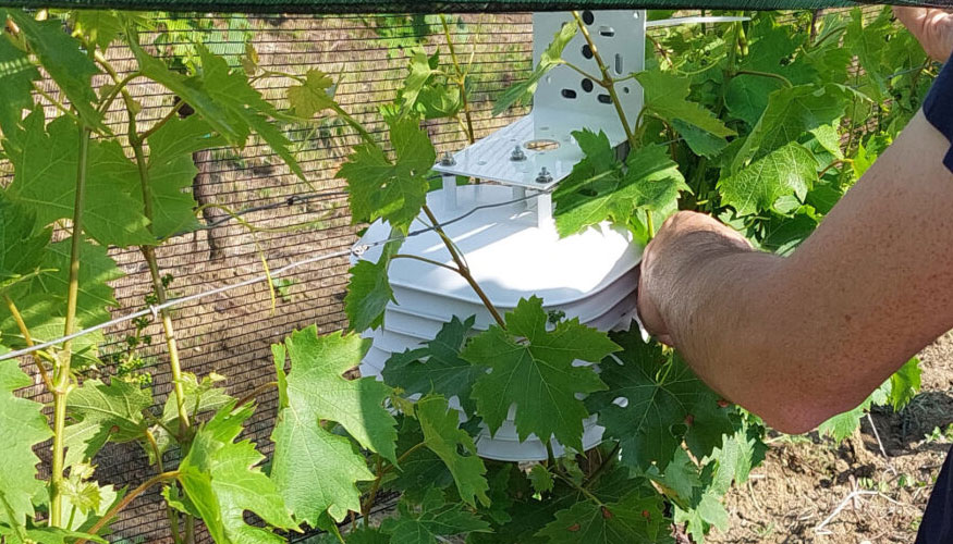 Instalaci�n de sensores de temperatura y humedad