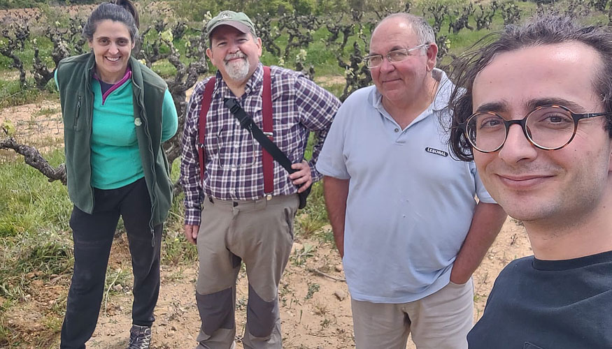 De izquierda a derecha, Laira Ferrer (ADV San Mart�n Sarroca)...