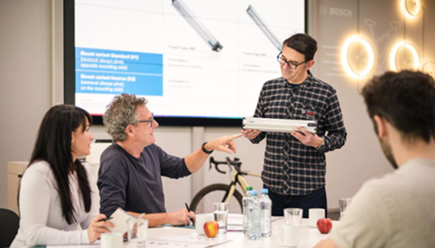 Sesin de formacin de Bosch eBike Systems con distribuidores especializados en Europa