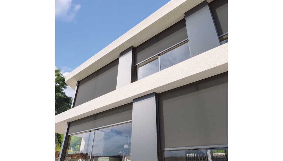 La nueva versi�n del sistema Wind Screen de Saxun est� pensada para la construcci�n de obra nueva o rehabilitaci�n de espacios con grandes aperturas...