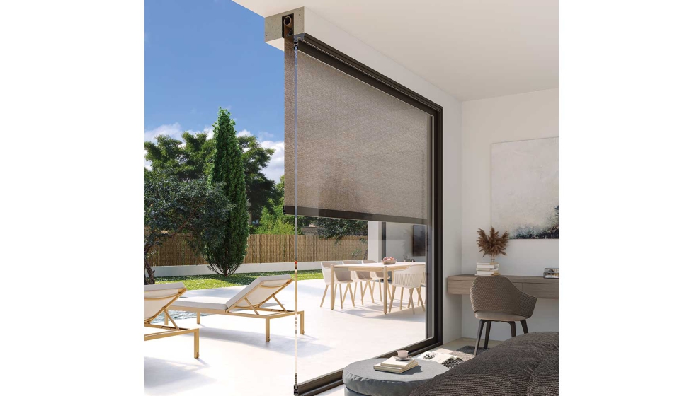 Wind Screen Neo se integra por completo en la propia edificaci�n, lo que la convierte en una soluci�n �invisible�...