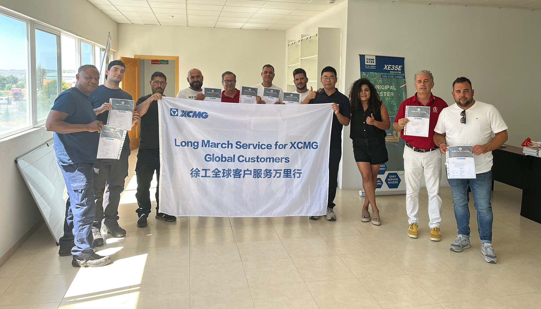 Los participantes recibieron un diploma que certifica la formacin recibida