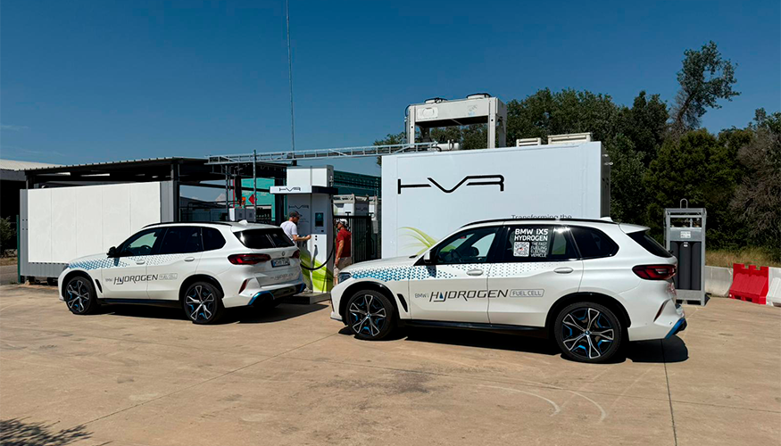 Al recibir hidrgeno a alta presin y reducir al mnimo la compresin in situ...