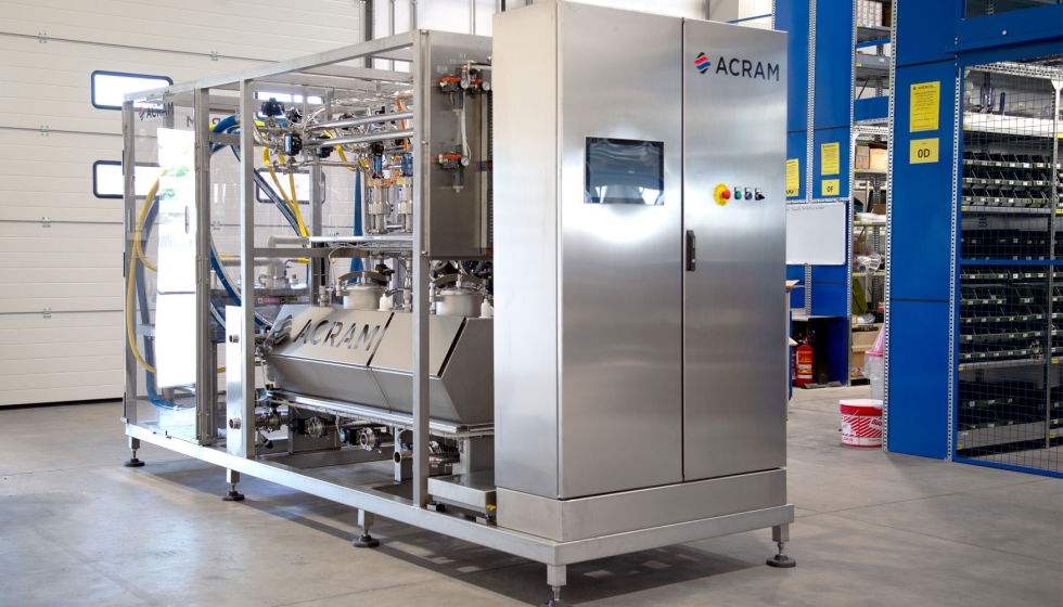 El nuevo hub cuenta con equipos de la marca ACRAM...