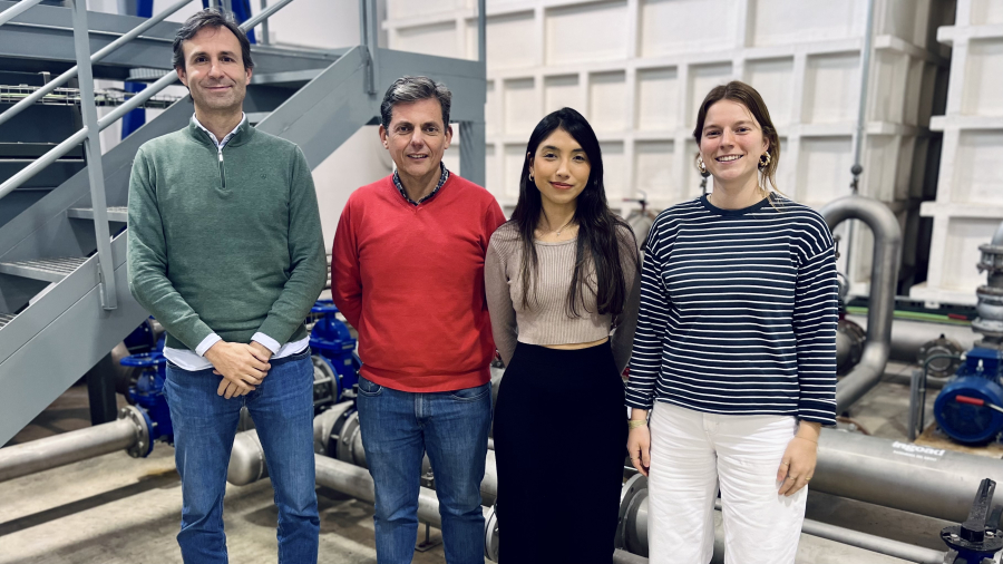 El equipo de investigaci�n de la UCO que trabaja en el proyecto