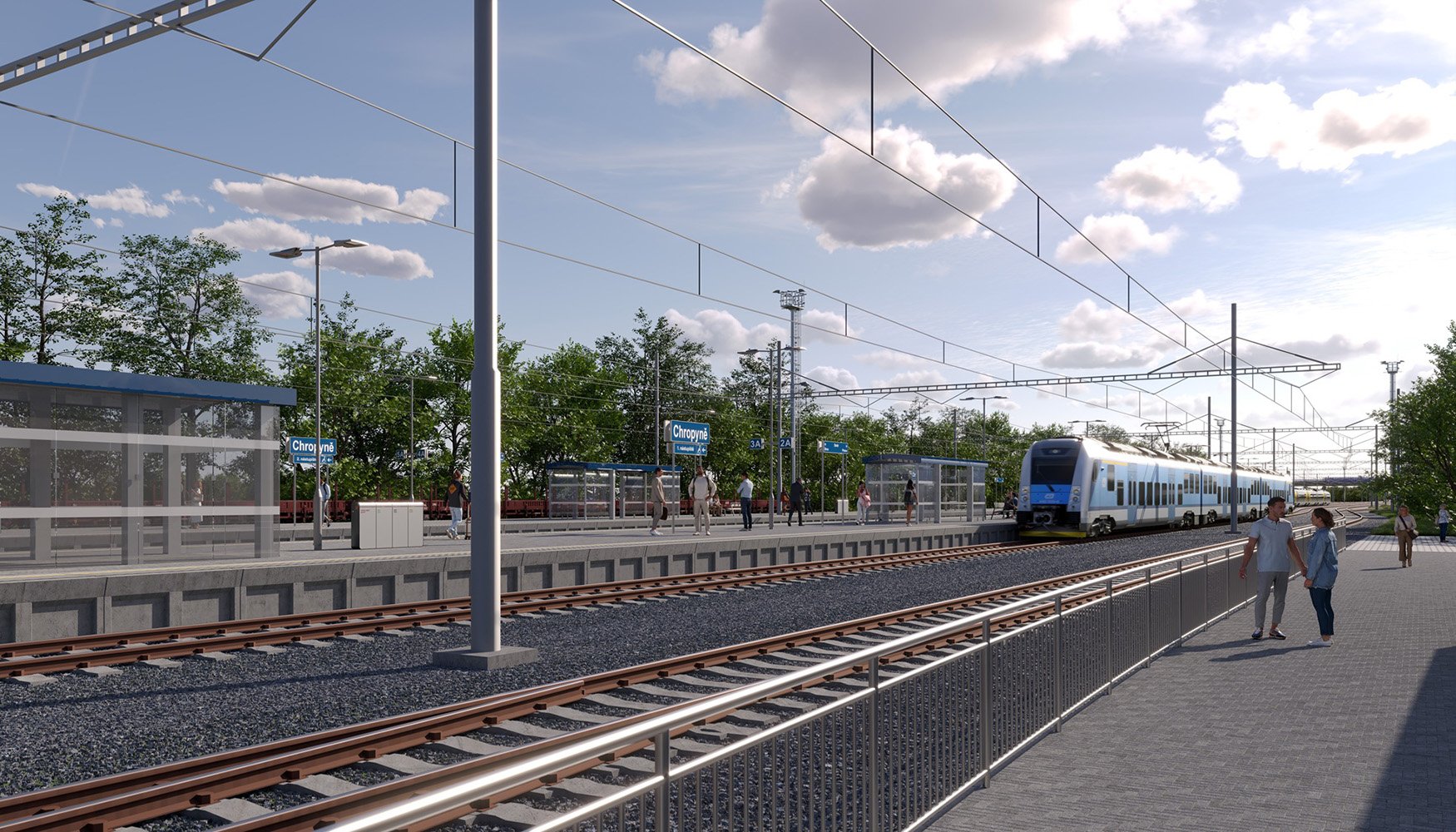 Estaci�n de Chropyně