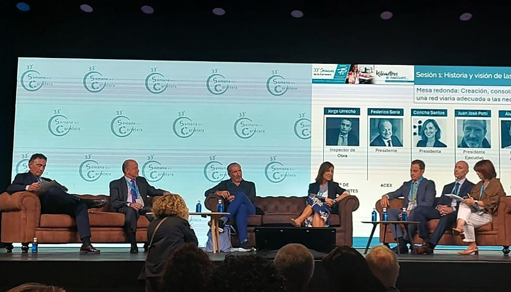 Intervenci�n de Concha Santos, presidenta de ANCI, en la 33� Semana de la Carretera