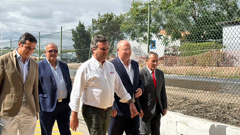 CEO do Grupo Sugal, Joo Ortigo Costa, e o Ministro da Agricultura e Mar, Jos Manuel Fernandes