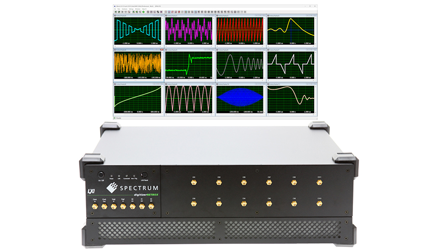 Los nuevos digitalizadores DN6.33x de 12 bits ofrecen hasta 6 canales a 10 GS/s o hasta 12 canales a 5 GS/s