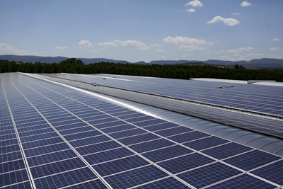 La planta cuenta con un total de 4.920 mdulos fotovoltaicos