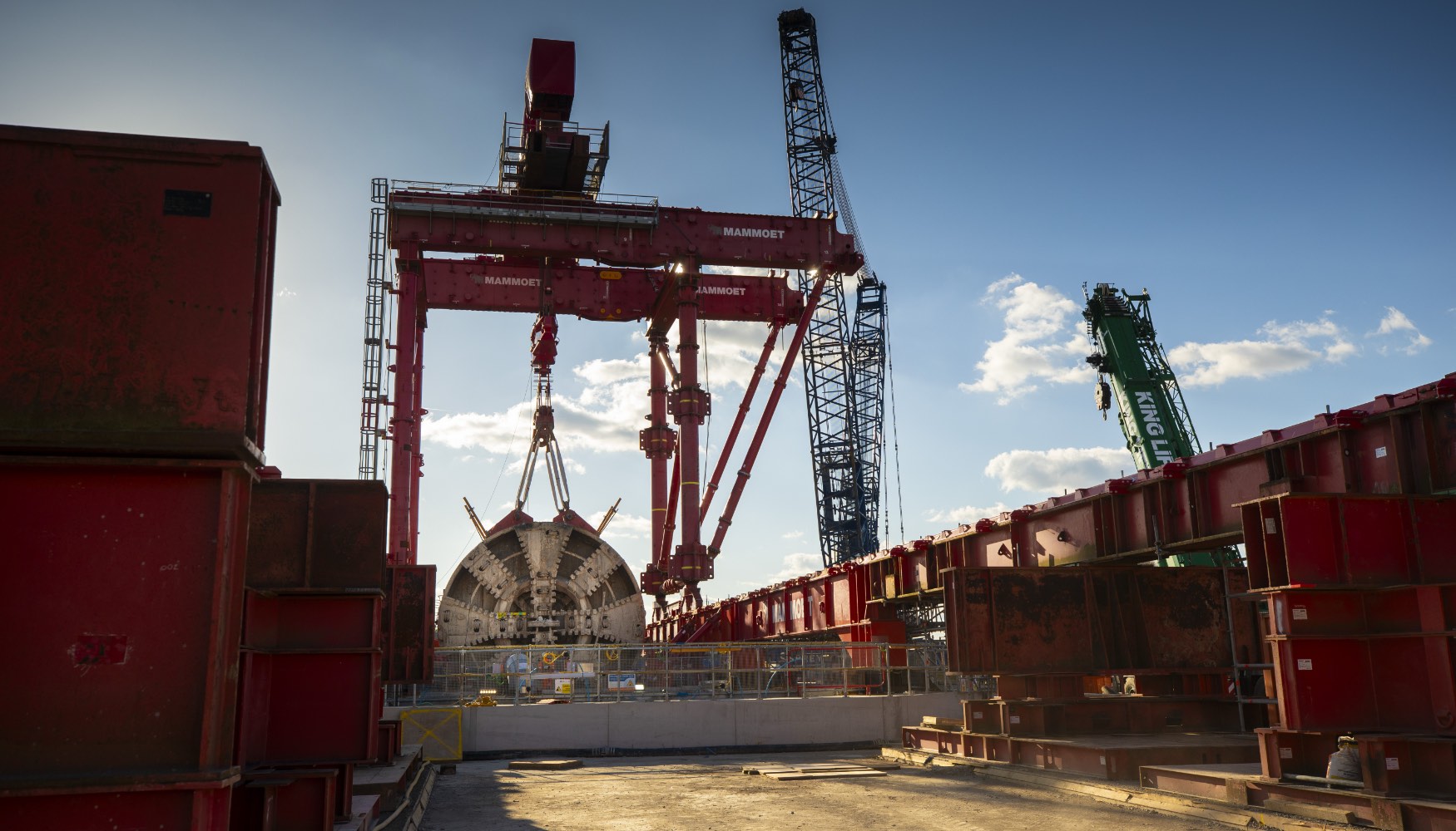 Esta soluci�n ha permitido reducir notablemente los tiempos de extracci�n de las tuneladoras