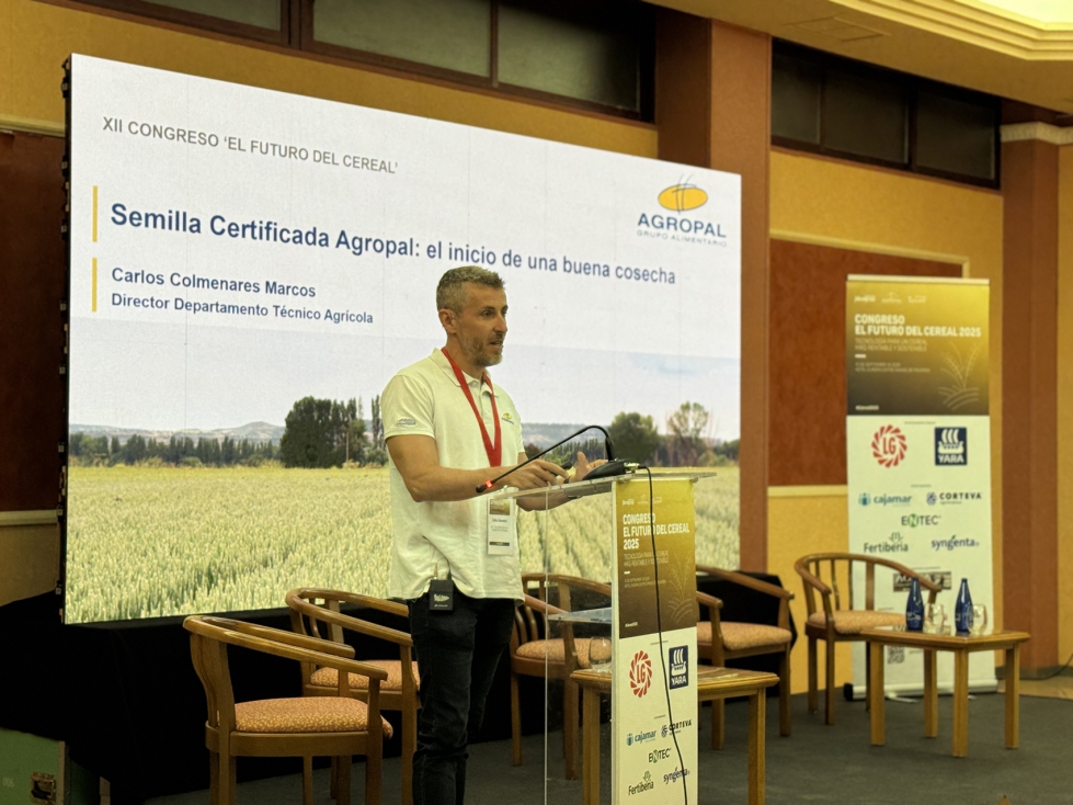 Carlos Colmenares, director técnico del Departamento Agronómico de Agropal Grupo Alimentario Carlos Colmenares, director técnico del Departamento Agronómico de Agropal Grupo Alimentario