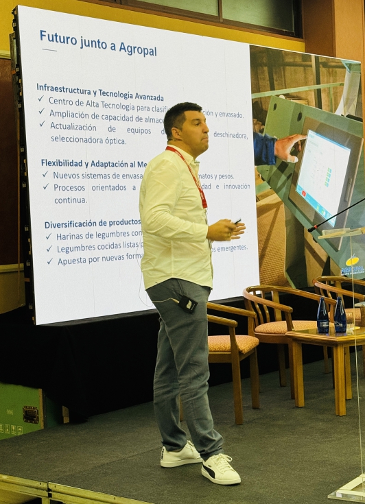 Mario Cordero, técnico del Departamento Agronómico de Agropal Grupo Alimentario Mario Cordero, técnico del Departamento Agronómico de Agropal Grupo Alimentario