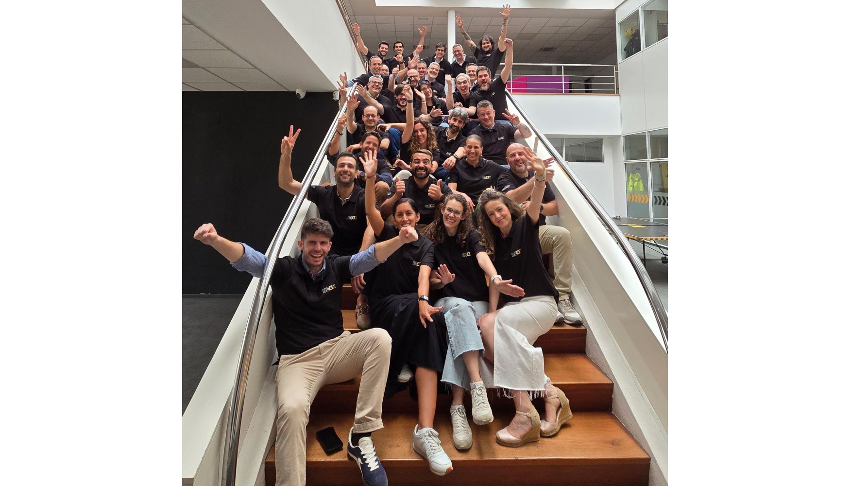 Parte del equipo de Kiloutou Espaa