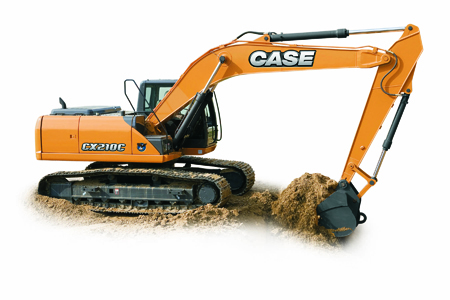 Nueva excavadora de cadenas Case CX210C