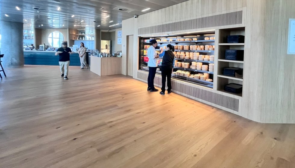 Fabricado con una innovadora mezcla de piedra caliza, polipropileno y fibra de bamb...