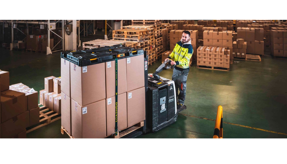 Petzl reduce y reutiliza el 50% de sus cajas de cart�n. Foto: Petzl