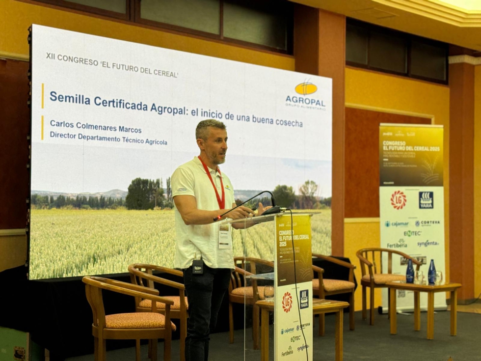 Carlos Colmenares, director tcnico del Departamento Agronmico de Agropal Grupo Alimentario