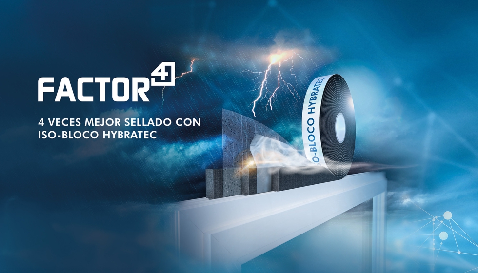 ISO-BLOCO HYBRATEC con FACTOR4, la nueva cinta multifuncional de ISO-Chemie