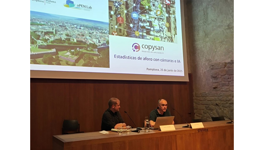 Sesin pblica en el Palacio del Condestable para presentar los resultados de la tercera edicin de Smart Irua Lab...