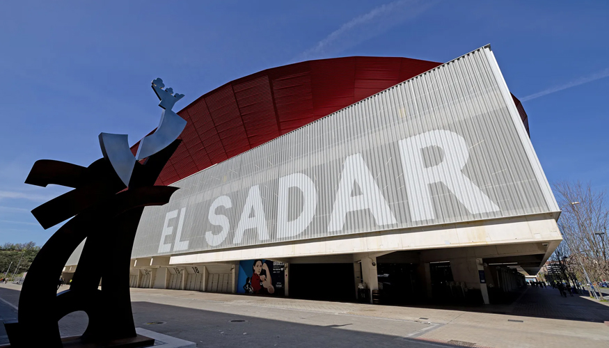 El estadio El Sadar ha participado en las pruebas piloto del proyecto oPEN Lab. Fuente: Club Atltico Osasuna