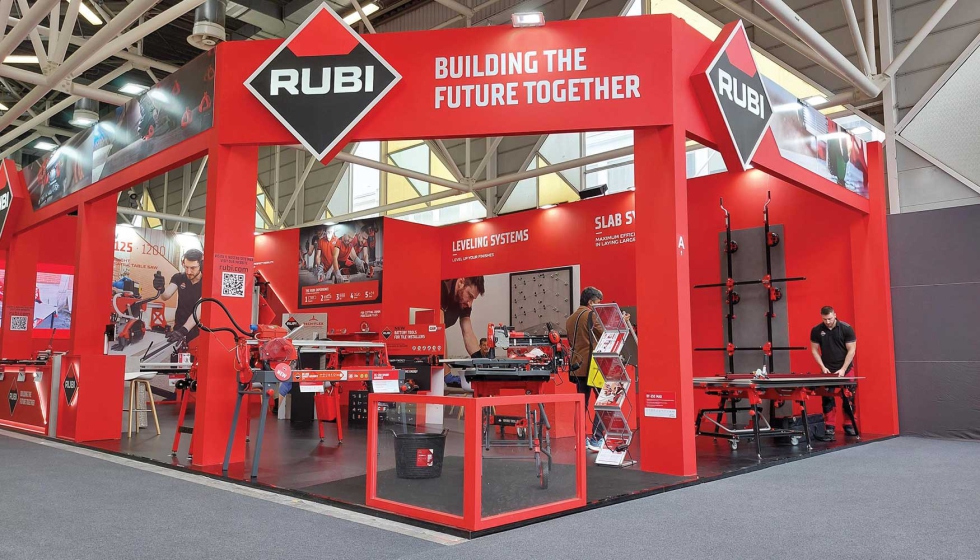 Stand de Rubi en la edicin 2024 de Cersaie