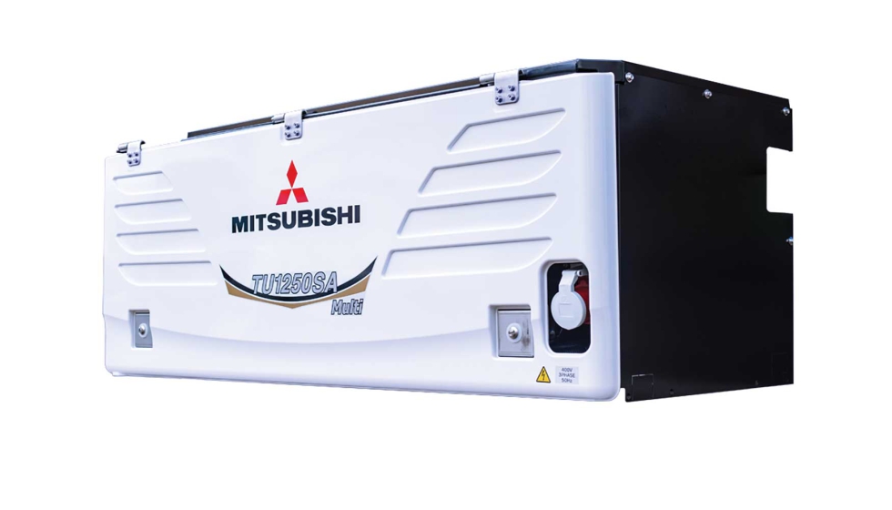 Unidades de refrigeraci�n Mitsubishi, dise�adas para reducir consumo y emisiones en el transporte por carretera. Esta es la TU1250...