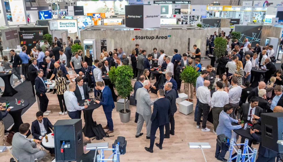 Noche de las startups durante la EMO Hannover 2023, fuente: VDW