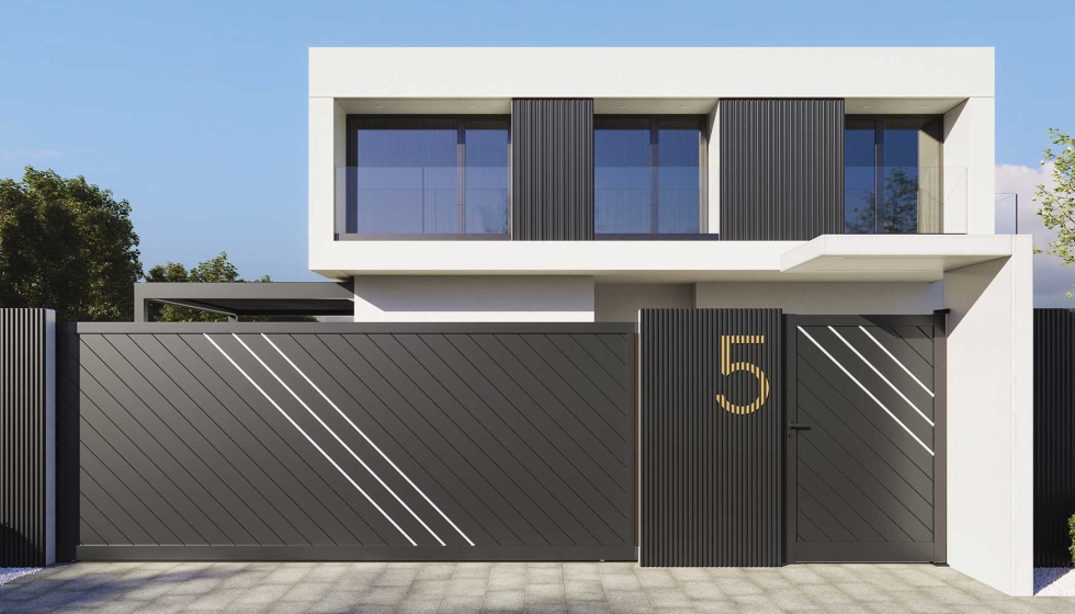 A la izquierda, EGS en versin corredera; a la derecha, en configuracin batiente. -  Exlabesa Building Systems, S.A.U