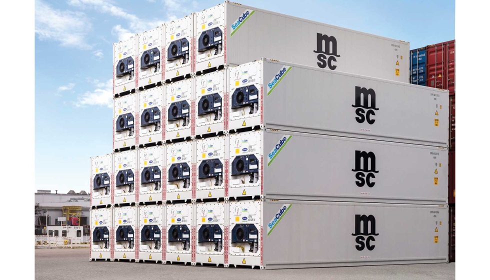 MSC iReefer es el sistema de monitorizacin de contenedores refrigerados ms avanzado