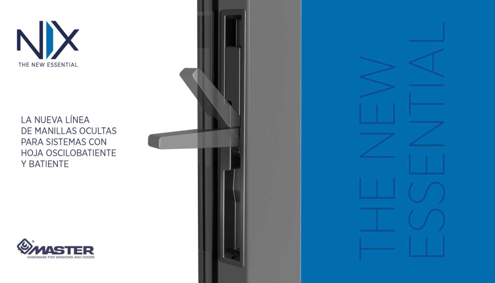 NIX integra funcionalidad y diseo, dejando todo el protagonismo de la ventana a los perfiles y al vidrio